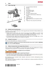 Preview for 125 page of Hilti NCV 4-22 Operating Instructions Manual