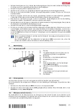 Предварительный просмотр 33 страницы Hilti NPR 019 IE-A22 Original Operating Instructions