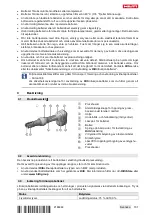 Предварительный просмотр 105 страницы Hilti NPR 019 IE-A22 Original Operating Instructions