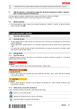 Предварительный просмотр 205 страницы Hilti NPR 019 IE-A22 Original Operating Instructions