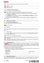 Предварительный просмотр 206 страницы Hilti NPR 019 IE-A22 Original Operating Instructions