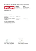 Предварительный просмотр 229 страницы Hilti NPR 019 IE-A22 Original Operating Instructions