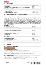 Preview for 10 page of Hilti NPR 032 IE-A22 Manual