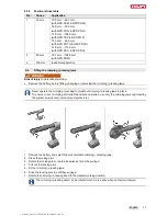 Preview for 15 page of Hilti NPR 032 PE-A22 Operating Instructions Manual