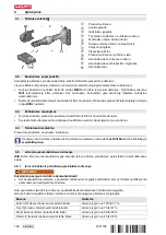 Предварительный просмотр 172 страницы Hilti NPR 19-22 Manual