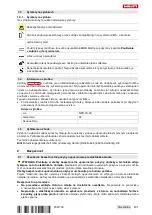 Предварительный просмотр 205 страницы Hilti NPR 19-22 Manual