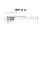 Preview for 4 page of Hilti NPR 24-22 Original Operating Instructions