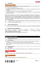 Предварительный просмотр 57 страницы Hilti NPR 24-22 Original Operating Instructions