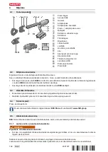 Предварительный просмотр 166 страницы Hilti NPR 32 XL-22 Manual