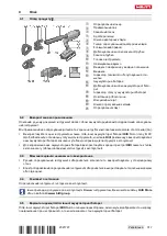 Предварительный просмотр 323 страницы Hilti NPR 32 XL-22 Manual