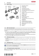 Preview for 339 page of Hilti NPR 32 XL-22 Manual