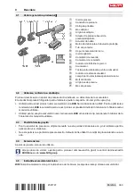 Preview for 369 page of Hilti NPR 32 XL-22 Manual