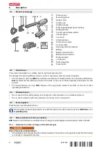 Предварительный просмотр 12 страницы Hilti NPR 32XL-22 Manual