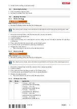 Preview for 15 page of Hilti NPR 32XL-22 Manual