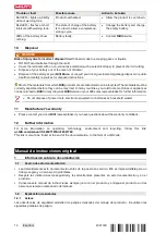 Preview for 20 page of Hilti NPR 32XL-22 Manual