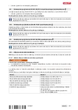 Preview for 215 page of Hilti Nuron AG 6D-22-125 Operating Instructions Manual