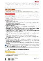 Preview for 223 page of Hilti Nuron AG 6D-22-125 Operating Instructions Manual