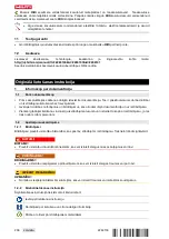 Предварительный просмотр 212 страницы Hilti Nuron DSH 600-22 Original Operating Instructions