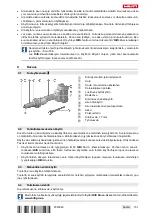 Preview for 155 page of Hilti NURON GDG 6-22 Original Operating Instructions