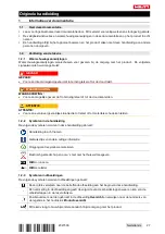 Preview for 33 page of Hilti NURON GTB 6X-22 Manual