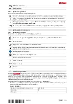 Preview for 189 page of Hilti NURON GTB 6X-22 Manual