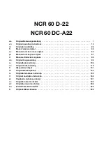 Preview for 4 page of Hilti NURON NCR 60 D-22 Original Operating Instructions