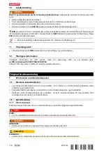 Предварительный просмотр 122 страницы Hilti NURON NCR 60 D-22 Original Operating Instructions