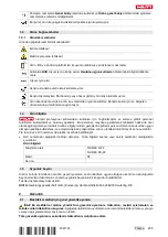 Preview for 239 page of Hilti NURON NCR 60 D-22 Original Operating Instructions