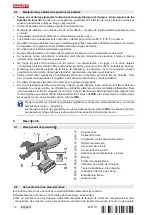 Предварительный просмотр 22 страницы Hilti NURON NCT 85 C-22 Original Operating Instructions