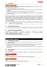 Предварительный просмотр 57 страницы Hilti NURON NCT 85 C-22 Original Operating Instructions