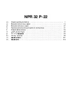 Предварительный просмотр 4 страницы Hilti NURON NPR 32 P-22 Operating Instructions Manual