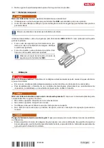 Предварительный просмотр 41 страницы Hilti NURON NPR 32 P-22 Operating Instructions Manual