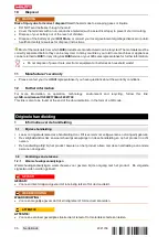 Предварительный просмотр 36 страницы Hilti NURON NUN 54-22 Original Operating Instructions