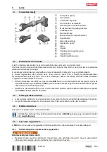 Preview for 265 page of Hilti NURON NUN 54-22 Original Operating Instructions