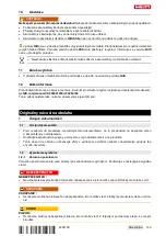 Предварительный просмотр 149 страницы Hilti NURON SB 4-22 Manual