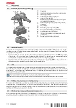 Предварительный просмотр 108 страницы Hilti NURON SF 6-22 Original Operating Instructions