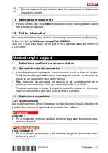 Preview for 21 page of Hilti NURON SIW 4AT-22 Manual