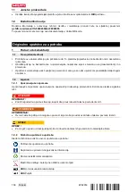 Предварительный просмотр 160 страницы Hilti NURON SIW 6-22 Manual