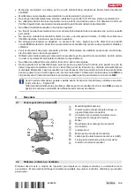 Preview for 203 page of Hilti NURON SIW 6-22 Manual