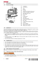 Preview for 12 page of Hilti NURON SJD 6-22 Original Operating Instructions