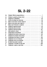 Preview for 3 page of Hilti NURON SL 2-22 Original Operating Instructions