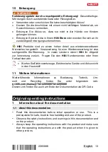 Preview for 17 page of Hilti NURON SL 2-22 Original Operating Instructions