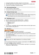 Preview for 25 page of Hilti NURON SL 2-22 Original Operating Instructions