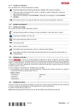 Предварительный просмотр 243 страницы Hilti NURON SPN 6-22 Manual