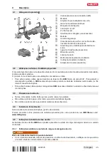 Предварительный просмотр 51 страницы Hilti NURON SR 6-22 Manual