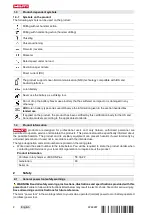 Preview for 8 page of Hilti NURON TE 30-22 Original Operating Instructions