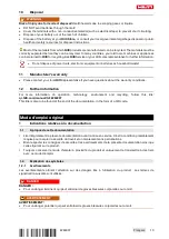 Preview for 19 page of Hilti NURON TE 30-22 Original Operating Instructions