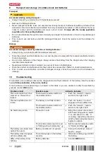 Preview for 18 page of Hilti NURON TE 4-22 Manual