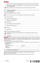 Preview for 58 page of Hilti NURON TE 6-22 Manual