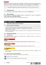 Preview for 50 page of Hilti Nuron TE 60-22 Manual